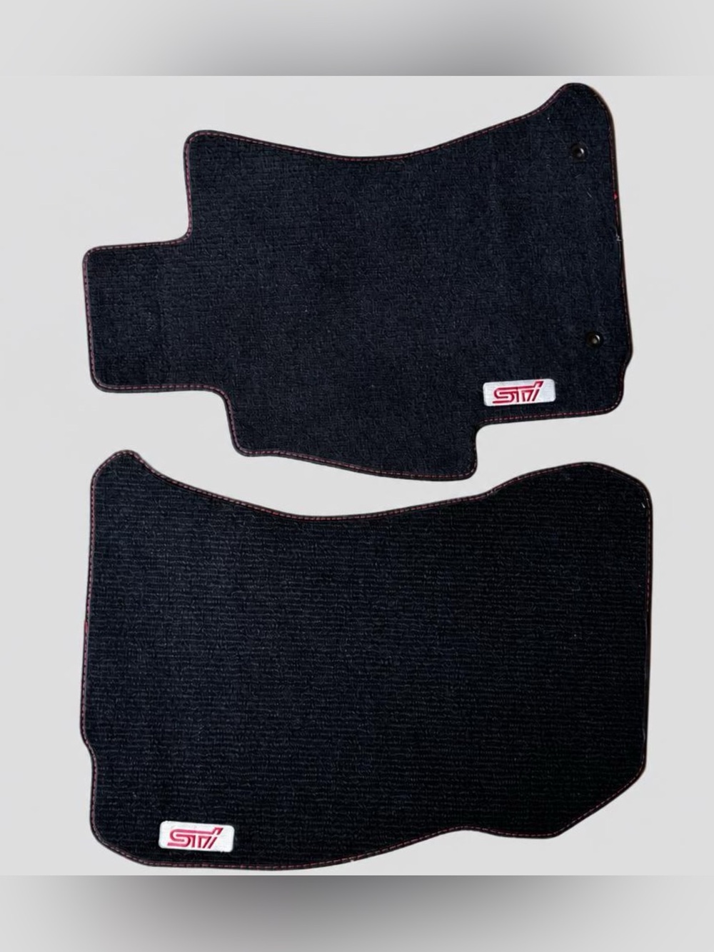 OEM Subaru WRX STI Floor Mats Black Red Stitch Carpet 2015-2021 VA Unused
